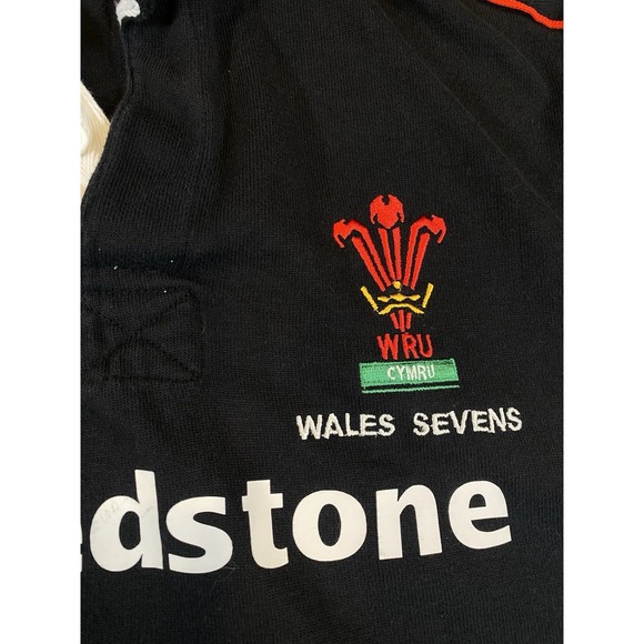 Vintage Wales Rugby Jersey Short Sleeve Reebok Official Team Size‎ 44 Richards - Picture 2 of 10